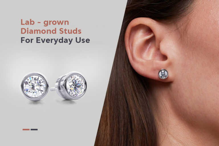 Lab Diamond Studs For Everyday Use