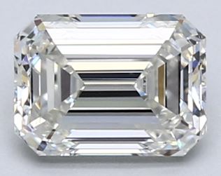 Emerald-cut diamond cut and shapes