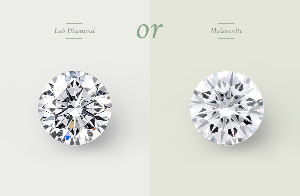 Mined Diamond Alternative: Lab Diamond Or Moissanite