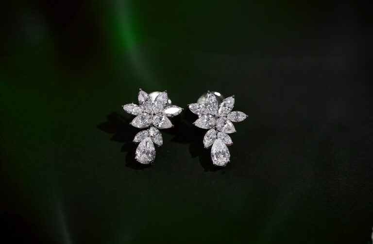 Lab Grown Diamond Earring Design