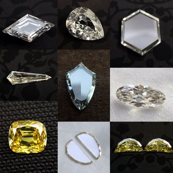 ROSE CUT DIAMONDS HAVE MORE SHAPE VARIATION