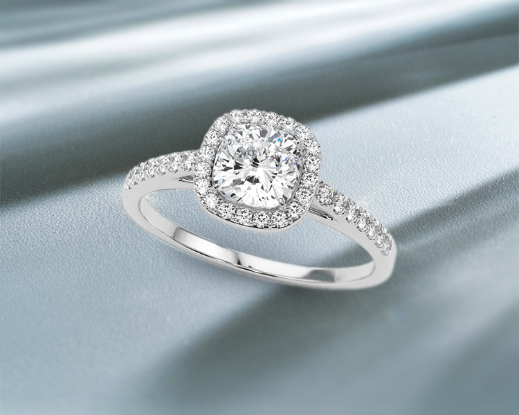 Halo Setting Wedding Ring