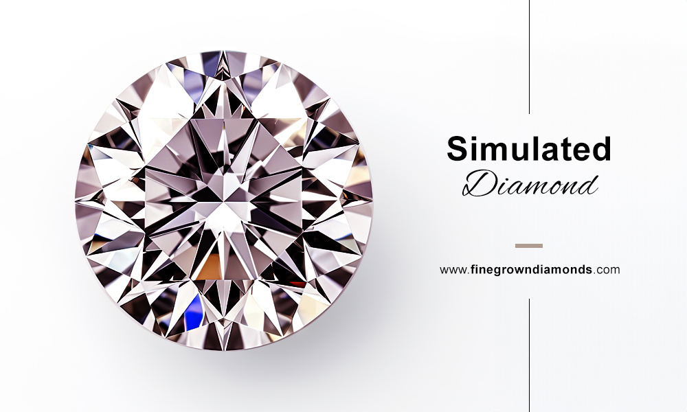 Simulated Diamond vs Lab Diamond