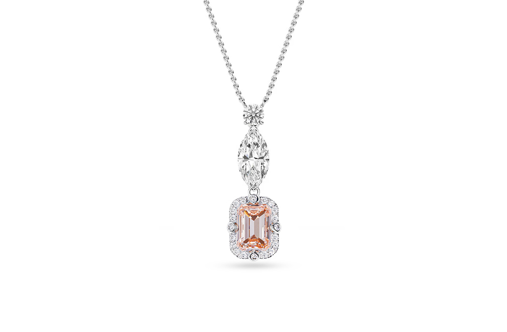 pink color diamond jewelry 