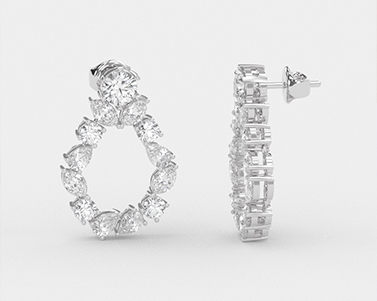 Lab Grown Diamond Earrings