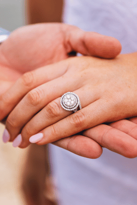 Solitaire Lab Grown diamonds rings