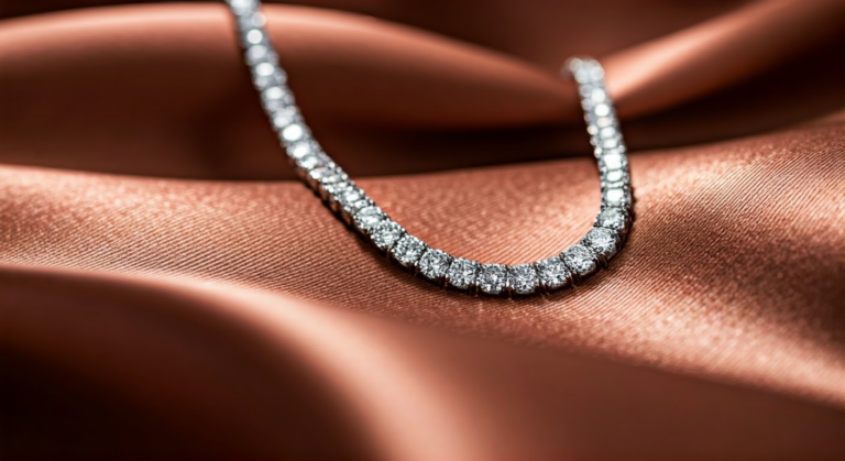 Stylish Lab Grown Diamond Tennis Necklaces to Shop