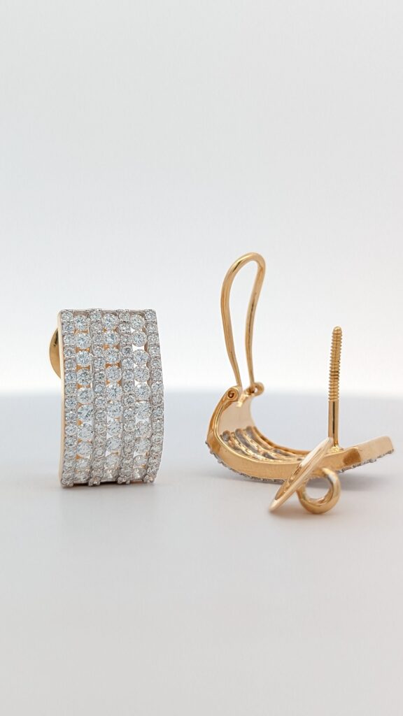 lab grown diamond earrings style