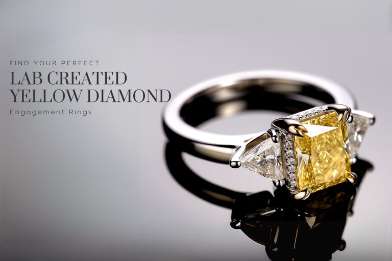 Find Your Perfect Lab Created Yellow Diamond Engagement Rings (1)